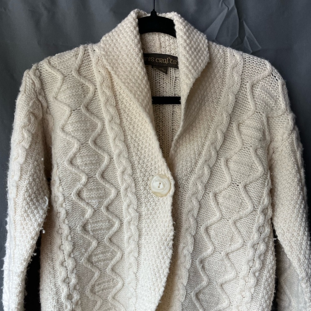 Merino wool cardigan